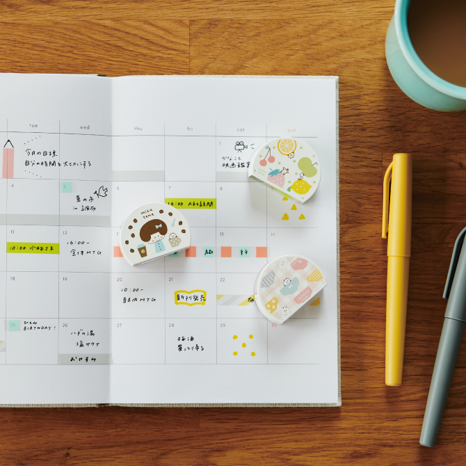 コラボデザイン フセンマーカー Mizutama カンミ堂